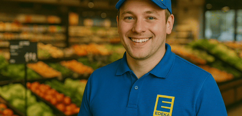 EDEKA Mitarbeiter.